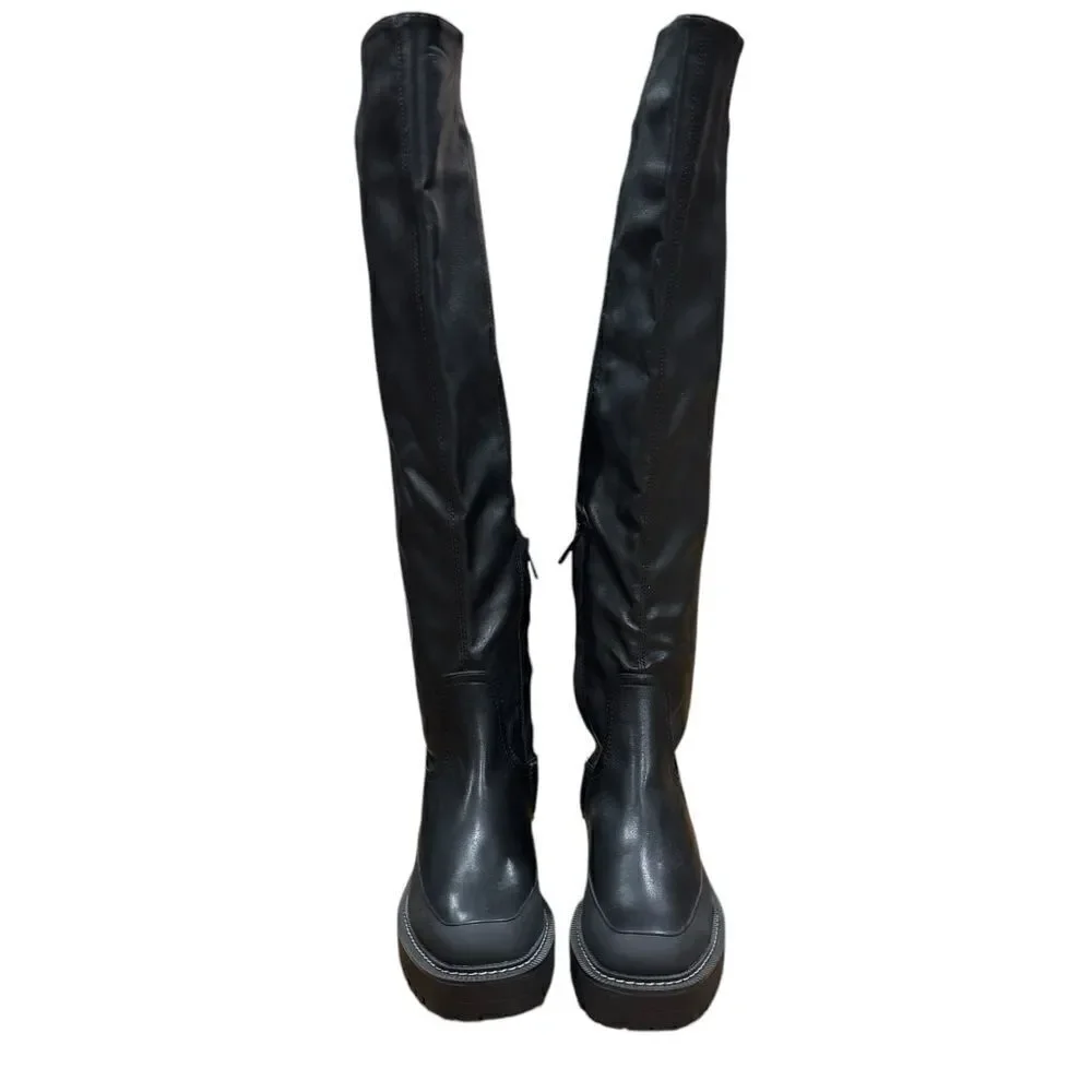 Revolve Sam Edelman Lerue Over The Knee Tall Lug Boots